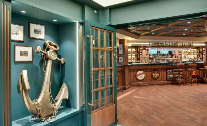 Bar op de MSC Meraviglia